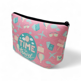 CARTUCHERA SIMPLE SIMIL NEOPREN / NECESER - TRAVEL